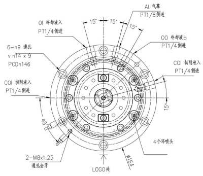 高速直結式主軸YC120-BT40 (1)